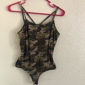 Camouflage body suit